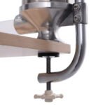 2 5 kg talpos dešrų kimštuvas su 4 skirtingais antgaliais (Sidabrinė)