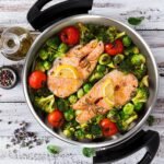 Greitpuodis su nerūdijančio plieno rankena 6 litrų (Juoda ir sidabrinė)