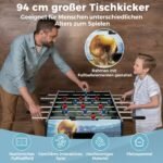 Stalo futbolas su 14 žaidėjų ir dviem kamuoliukais (Daugiaspalvė)