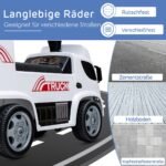 Vaikiškas sunkvežimis su priekaba (Balta)