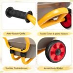 Vaikui su vežimėliu: dviejų ratų vežimėlis vaikams nuo 2 metų (Įvairiaspalvis)