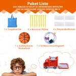 Pripučiama vandens čiuožykla vaikams su baseinėliu (Raudona)