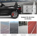 Elektrinis vaikiškas automobilis su istorijomis ir muzika (Juoda)