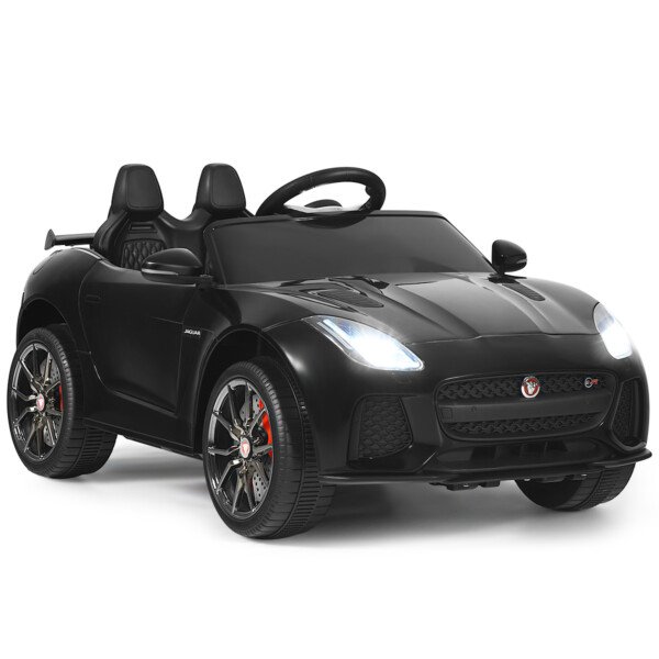 Elektrinis vaikiškas automobilis su istorijomis ir muzika (Juoda)