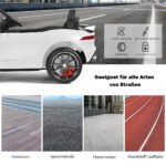 Elektrinis vaikiškas automobilis su muzika (Balta)