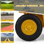 Elektrinis vikšrinis savivartis vaikams (Geltona)