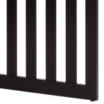 Sulankstomas medinis 89 cm aukščio gyvūnų aptvaras (Ruda)