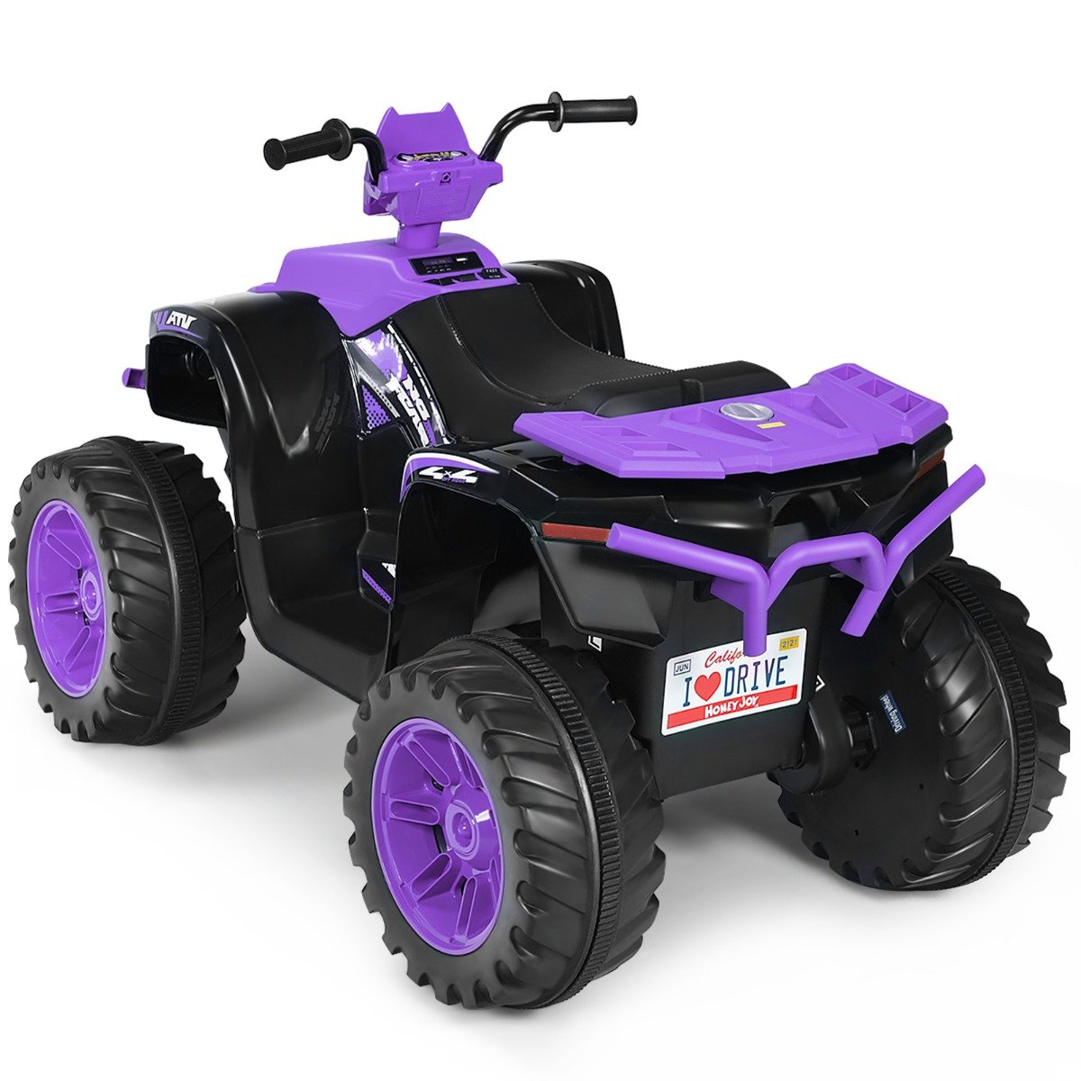 kinderquad-ty327798de-zs_1_ Elektrinis vaikiškas keturratis su muzika ir šviesomis (Violetinė)