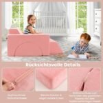 Modulinė vaikiška sofa (Rožinė)