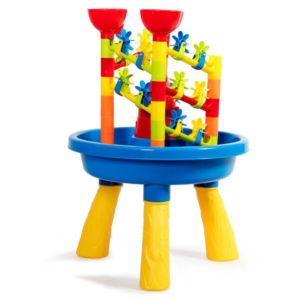 Smėlio stalas vaikams su priedais (Įvairiaspalvė)