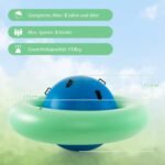 Pripučiama sukamoji vaikiška žaidimų aikštelė (Mėlyna ir žalia)