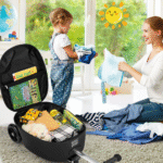 Vaikiška riedlentė su LED ratukais ir stabdžiu (Spalvotas)