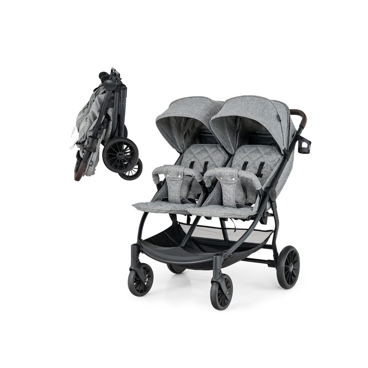 kinderwagen_mit_2_sitzen-_geschwisterwagen-bc10048de-gr-1_1_ Dviračių priekaba dvyniams su reguliuojamomis pozicijomis (Pilka)