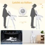 Reguliuojama vaikiška maitinimo kėdutė su 7 aukščio padėtimis (Pilka)