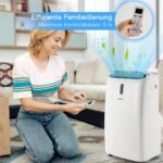 Nešiojama oro kondicionieriaus ir šildytuvo sistema 12000 BTU (Balta)