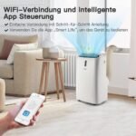Nešiojama oro kondicionieriaus ir šildytuvo sistema 12000 BTU (Balta)