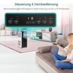 Nešiojamas oro kondicionierius su „Wi-Fi“ ir miego režimu (Balta)