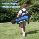 Vaikiškas golfo lazdų rinkinys 11–13 metų vaikams (Mėlyna)