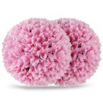 Dirbtinė buksmedžio rutulinė dekoracija 28 cm rožinė (Rožinė)