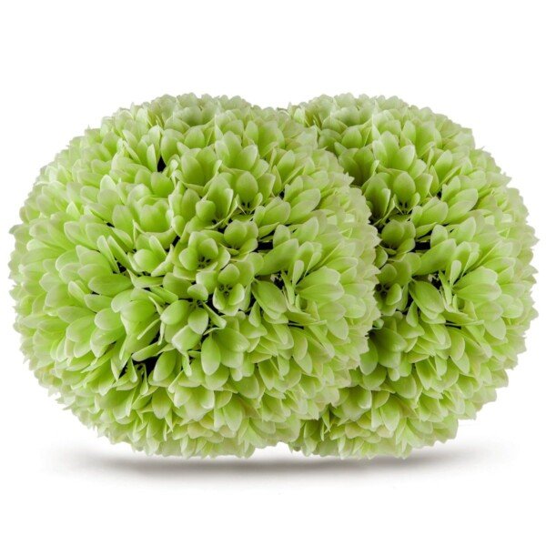 Dirbtinio buksmedžio rutulys UV atsparus 28 cm (Žalia)