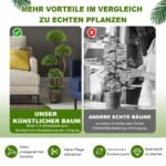 Dirbtinis forminio karpymo medis 90 cm (Žalia)