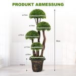 Dirbtinis forminio karpymo medis 90 cm (Žalia)