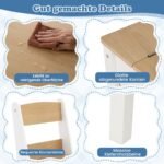 Vaikiškas medinis stalas su 3 funkcijų kėdėmis (Natūrali)