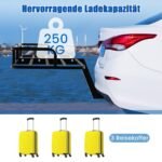 Automobilio bagažo laikiklis 250 kg apkrovai (Juoda)