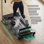 Sulankstomas bėgimo takelis su 12 programų ir 2 AG varikliu (Juoda)