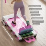 Sulankstomas bėgimo takelis su 12 programų ir 2 AG varikliu (Balta)