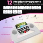 Sulankstomas bėgimo takelis su 12 programų ir 2 AG varikliu (Balta)