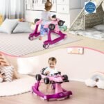 Daugiafunkcis vaikštynukas su reguliuojamu aukščiu (Violetinė)