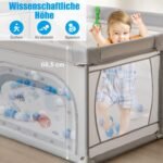 Vaikiškas žaidimų aptvaras su 50 kamuoliukų (Pilka)