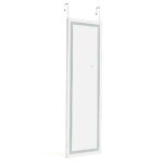 Viso kūno LED veidrodis su prisitaikančiu apšvietimu (Balta)