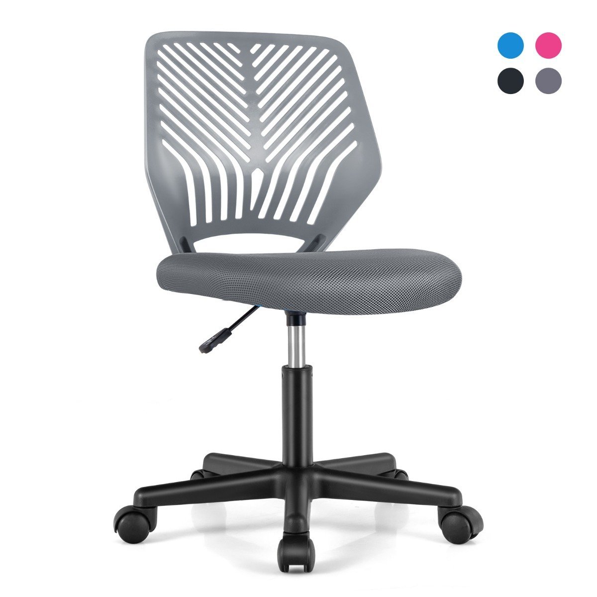 lernstuhl-aufgabenstuhl-cb10620gr_9__2 Ergonomiška vaikų darbo kėdė su reguliuojamu aukščiu (Pilka)