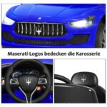 Elektrinis vaikiškas automobilis su 2.4G nuotolinio valdymo pultu (Mėlyna)