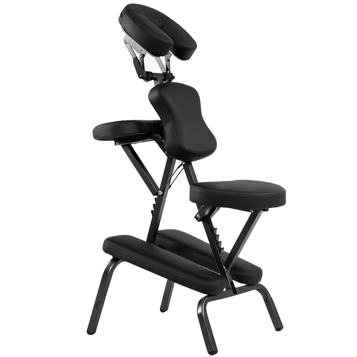 massagestuhl-hw55620bk_8_ Sulankstoma masažinė kėdė su reguliuojamu aukščiu nešiojama (Juoda)