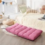 Reguliuojama sėdimoji kėdė be atlošo su 14 padėčių atlošo funkcija (Rožinė)