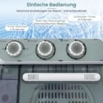 Dvigubos talpos skalbyklė (Pilka)