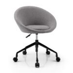 Ergonomiška sukamoji biuro kėdė su reguliuojamu aukščiu (Pilka)