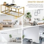 Stalviršių komplektas su metaline konstrukcija (Geltona Juoda Balta)