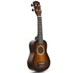Ukulėlė su priedais 53 cm (Ruda)
