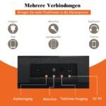 Elektroniniai 61 klavišo klavišiniai su mikrofonu (Juoda ir balta)