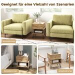 Medinio dvigulio spintelės komplektas (Natūrali)