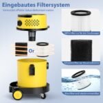 Galingas 1200W HEPA filtras (Geltona)