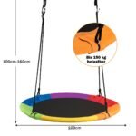 Sodo supynės vaikams ir suaugusiems (iki 150 kg) (Spalvota)