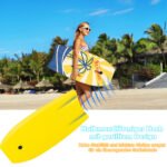 Lengvas 93 cm bodyboardas (Geltona)