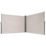 Ištraukiama dvipusė markizė 6x1 8 m (Smėlio)