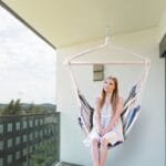 Supamas krėslas su dviem pagalvėm (Smėlio)