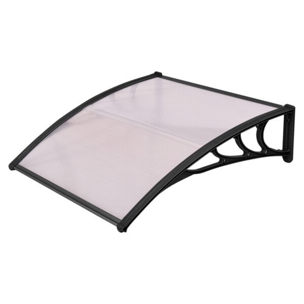 Tvirtas polikarbonato stogelis durims ir langams (Skaidrus)